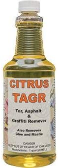 -CITRUS TAGR (Tar,Asphalt, & Graffiti) REMOVER- D-Limonene Citrus Orange Cleaner, Degreaser & Deodorizer- 32 oz