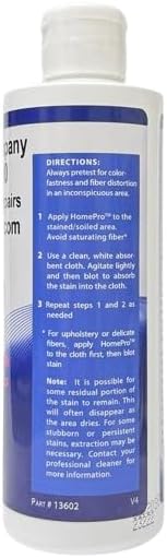 Stain Remover - Stain Remover for Rugs, Carpets, Mattress, Upholstery, Removes Pet Stains, Red Wine, Grease, Ink, Coffee - Home Pro Spotter, 8 oz