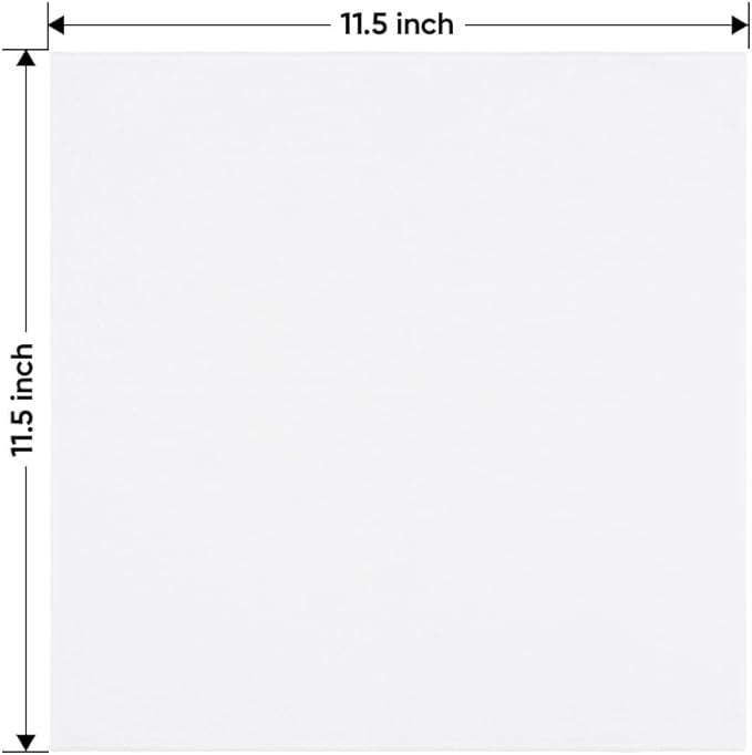 HOMEXCEL Microfiber Cleaning Cloth 20 Pack 11.5 x 11.5 inch Microfiber Towels for Cars Ultra Absorbent Car Washing Cloth Lint Free Streak Free Cleaning Rags for Car, Kitchen Window White