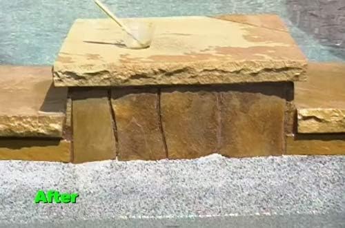 Piranha Water Swimming Pool Stain Remover and Descaler - Hard Water Stain and Calcium Removal Gel - Multi-Surface Scale Remover - 32 oz