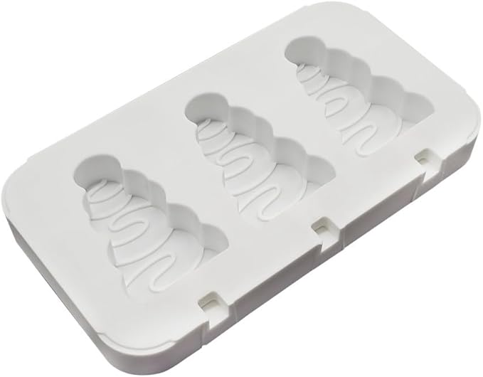 Silicone Mold for Cake DIY Baking Chocolate Eco-Friendly Cake Mold Candy Chocolate Cake Mould Baking DIY Kitchen Accessiories (Christmas Tree L_7.76 X4.28 X0.8 inch)