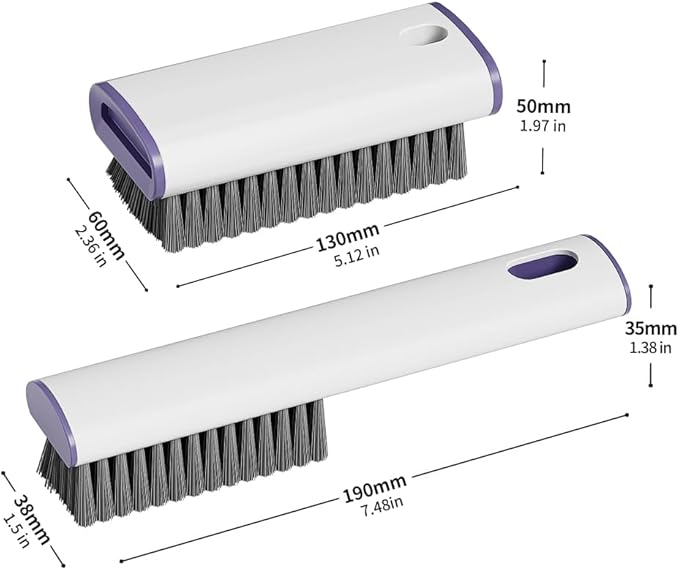 Laundry Brush Shoe Brush Shoe Cleaning Brush Scrub Brush for Stains,Household Cleaning Clothes Shoes Scrubbing,Household Cleaning Brushes