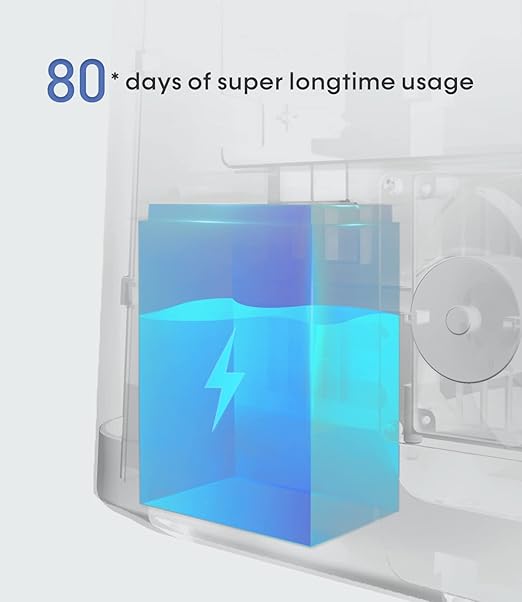 TOWNEW T3 Slim Automatic Infrared Motion Sensor Trash Can with Lid, Self Sealing & Changing, 3.4-Gal Waterproof, White, Touchless Trash Cans with Lids