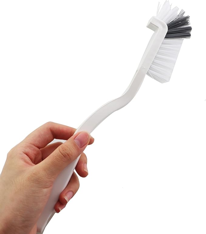 5PCS Cleaning Dish Scrubbing Brush Kitchen Sink Bathroom Brush Dishwasher Edge Grouting Deep Cleaning Brush with Stiff Bristles for Cleaning Window Recesses Shutters Sliding Doors