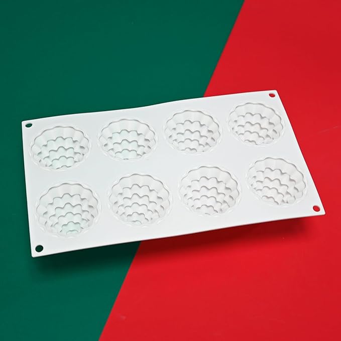 TUKE Christmas Tree Silicone Mold Tree Shaped Molds for Making Handmade Soap Candles, Cake, Jelly Dessert Candy (Christmas Tree J)