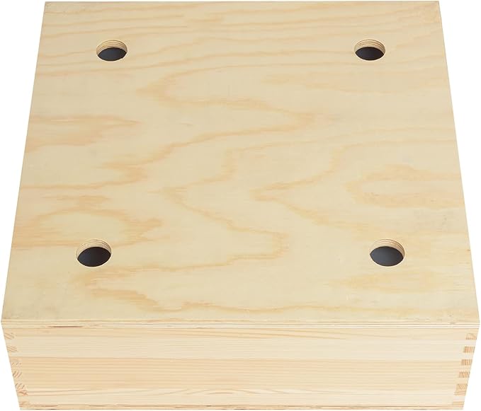 Large Soap Molds, 8L/282oz Rectangle Silicone Liner for 18 Bar Mold with Wooden Box and Lid,DIY Handmade Soap Making Tools