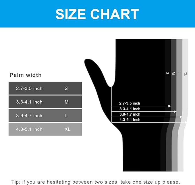 FINITEX Black Nitrile Disposable Medical Exam Gloves - 100/1000 PCS 6.3mil Gloves Powder-Free Latex-Free Food Gloves