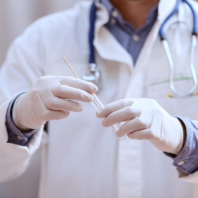 New Disposable Latex Gloves, Powder Free 100 Per Box | 1000 Case