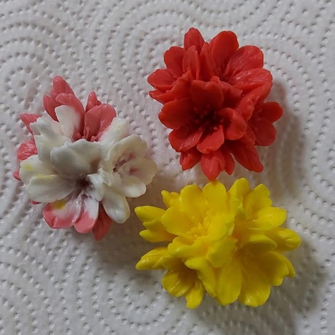 Plum Bossom Flower Silicone Soap Mold Candle Mold Fondant Chocolate Candy Cake Decorating Mould Resin Clay Baking Pastry Tools