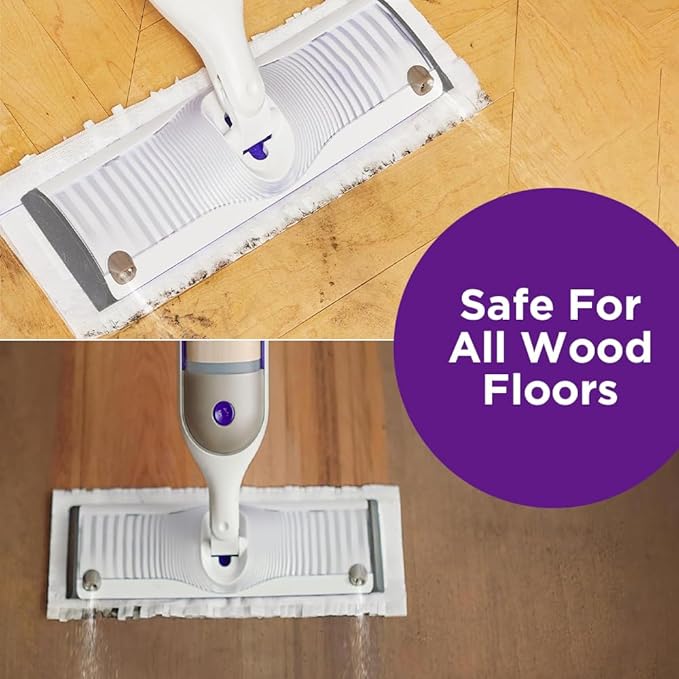 Replacement Pads for S.wiffer PowerMop Disposable Mop Pads,Surface Mopping Pad Refills, Spare Pack for Floor Cleaning, (10 Purple + 10 Brown)