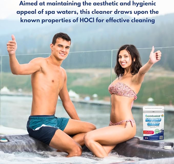 Spa, Hot Tub, Bathtubs & Whirlpools Cleaner - Spa Surface Cleaner Bomb - Super Cleans Your Spa - 400 Grams Pack, SB 400G