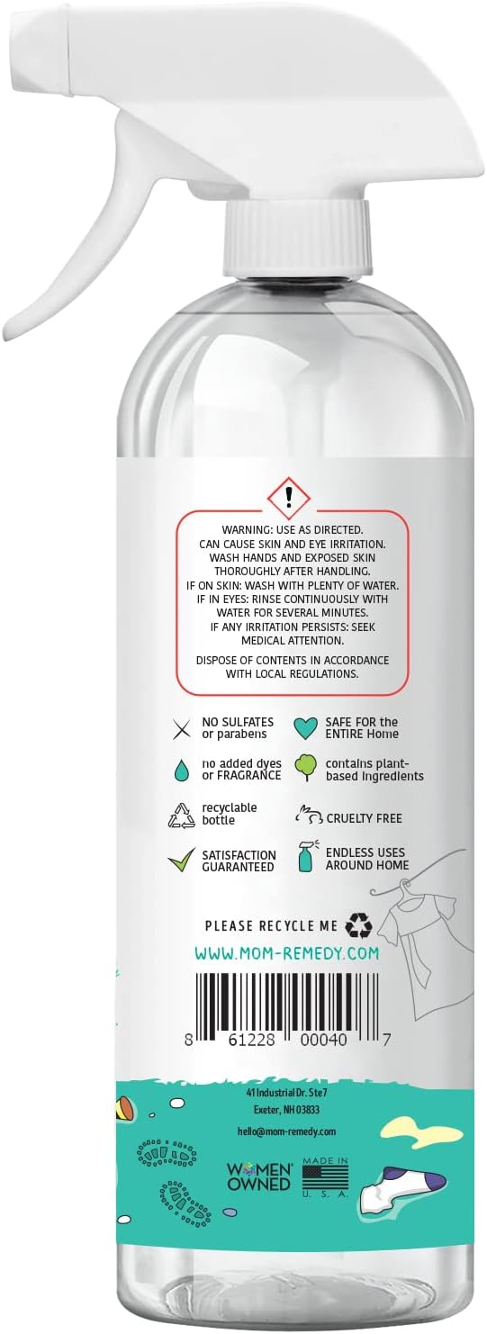 MOMREMEDY Hydrogen Peroxide All Purpose Cleaning Spray | Multipurpose Home Cleaner | Fabric and Laundry Stain Remover | All Surface Kitchen and Bathroom | Non Toxic