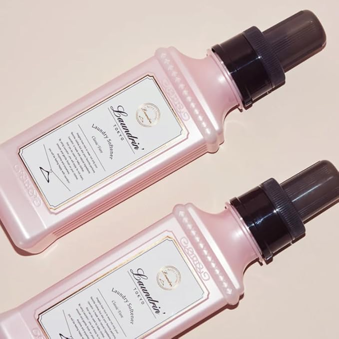 Laundrin Laundry Softener Classic Fiore, 2pk - Fabric Softener Liquid - Plant-Based Liquid Softener - Laundry Scent Boosters - Laundry Fabric Softener - Fabric Scent Softener, Health & Household