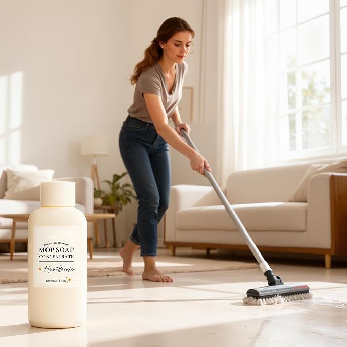 Mop Soap, 2025 New Highly Scented Floor Cleaner, Luxury Long-Lasting Fragrance, Multisurface Deep Cleaning for Tough Stains, Home Floor Care Solution