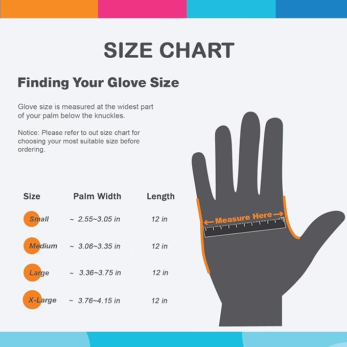 Bamllum 2 Pairs Reusable Kitchen Gloves for Washing Dishes - Nitrile Rubber Dishwashing Gloves, Reusable Household Cleaning Gloves, Flexible Durable & Non-Slip (Large, Green+Blue)