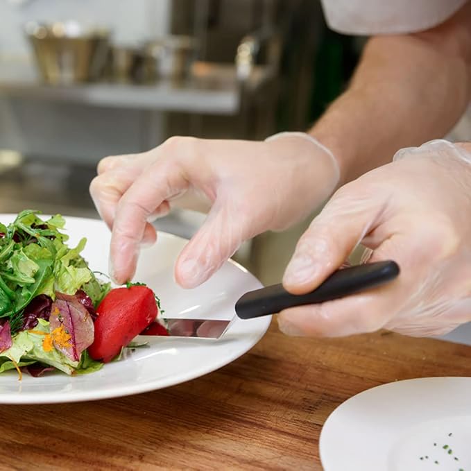 TRONEX 1000 Pack Synthetic Medium 5 Mil Vinyl Exam Gloves, Extra Strength, Vinyl Medical Disposable Gloves, Powder Free