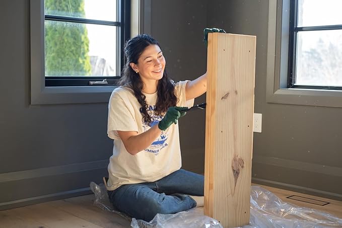 FRAMAR Green Gloves Disposable Latex Free – Powder Free Nitrile Gloves Small, Disposable Rubber Glove Small Nitrile Biodegradable Glove – 100 Pk