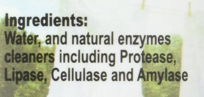 Naturally Preformed Enzyme Cleaner, Enzyme Solution, Multi-Purpose Cleaner, Laundry Additive and More - Concentrate-Fresh and Clean Scent-64oz