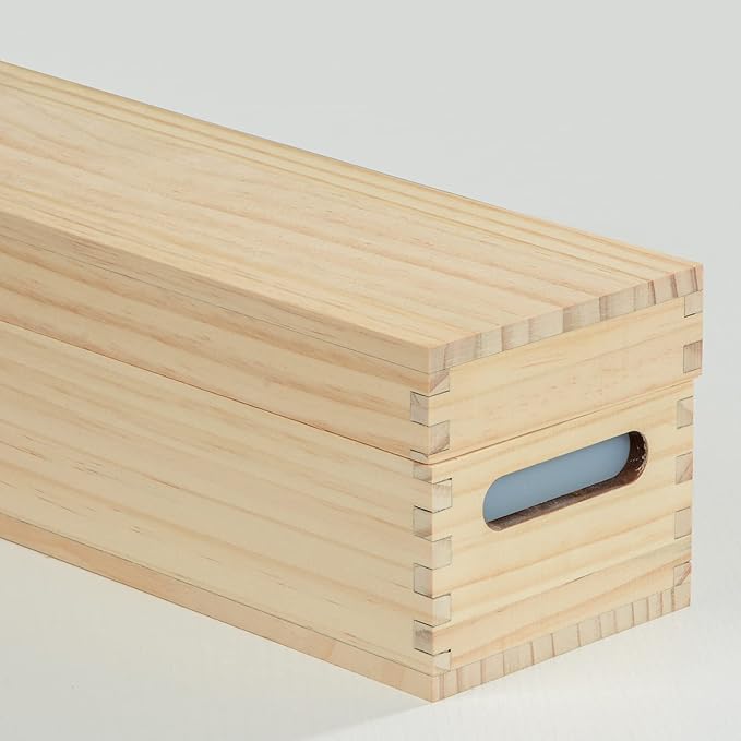 Silicone Soap Molds for Soap Making - Wooden Soap Mold Loaf with Cover, Rectangle Soap Loaf Molds for DIY Soap Making(2.2L/77oz)