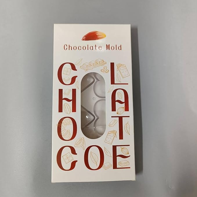 TUKE Sphere Chocolate Mold Polycarbonate Hemisphere Molds for Baking, Candy, Desserts - Reusable, Food-Grade, Professional DIY Cake Decorating Tool (C_ Semi-Circle)