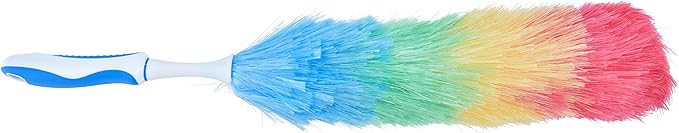 Superio Hand Duster for Cleaning, Rainbow Colored Dust Remover, Home, Office, Dust and Dirt Refresher