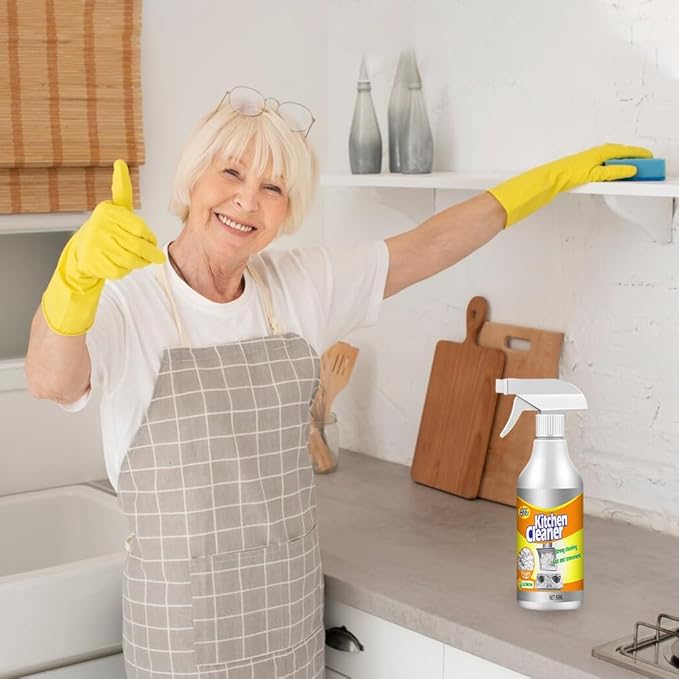 Kitchen Foam Cleaner, 2025 New All-Purpose Cleaner, Portable Grease Remover for Home Kitchen, Durable Stove Cleaners for Restaurant, Easy Clean Pot and Pan Cleaners for Housewife (1)