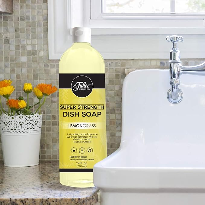Fuller Brush Super Strength Dish Soap – Lemongrass Scent