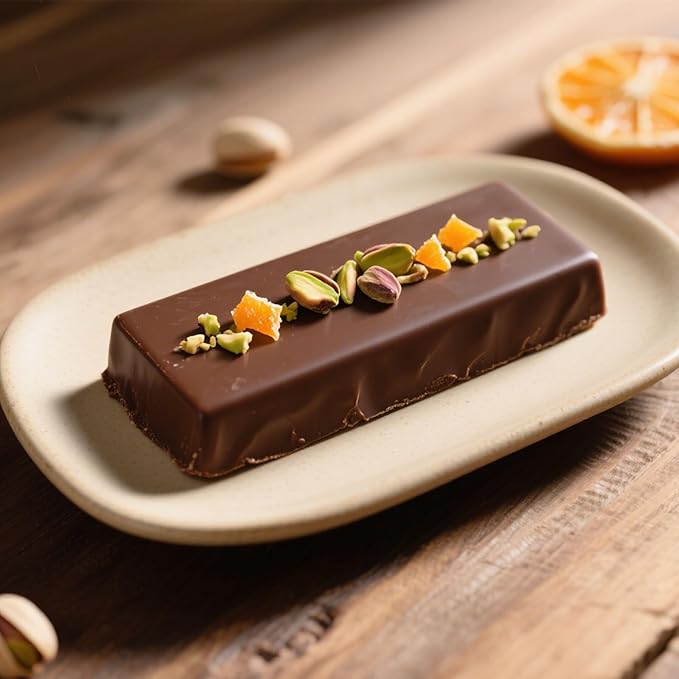 3 Pack 8-Cavity Silicone Granola Bar Molds, Rectangle Protein Bar Mold Silicone Baking Molds for Baking Chocolate Bar, Cereal Bar, Cheesecake, Brownies, Energy Bars, Candy Bar