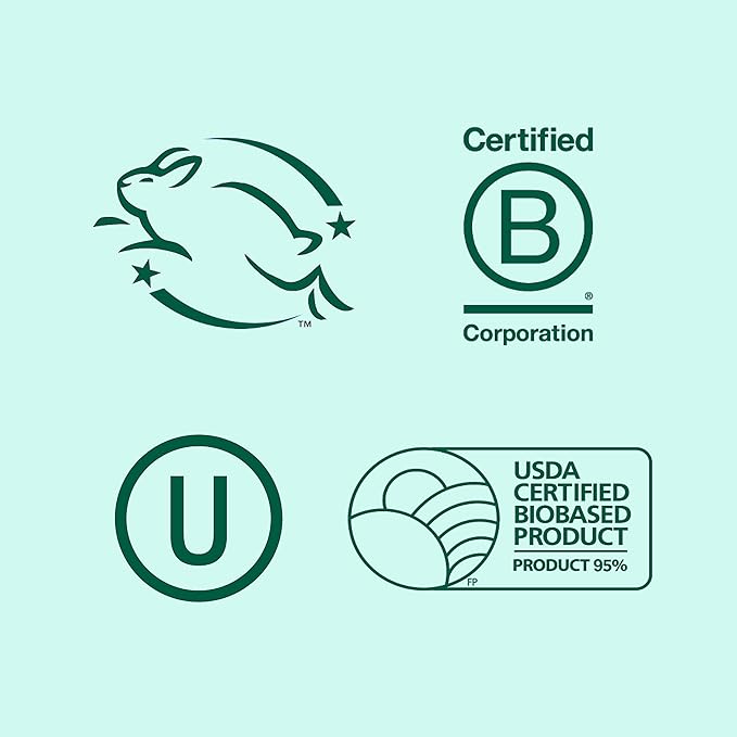 Seventh Generation All Purpose Cleaning Spray Surface Cleaner Lemon Chamomile scent Cuts Grease 23 oz, Pack of 4