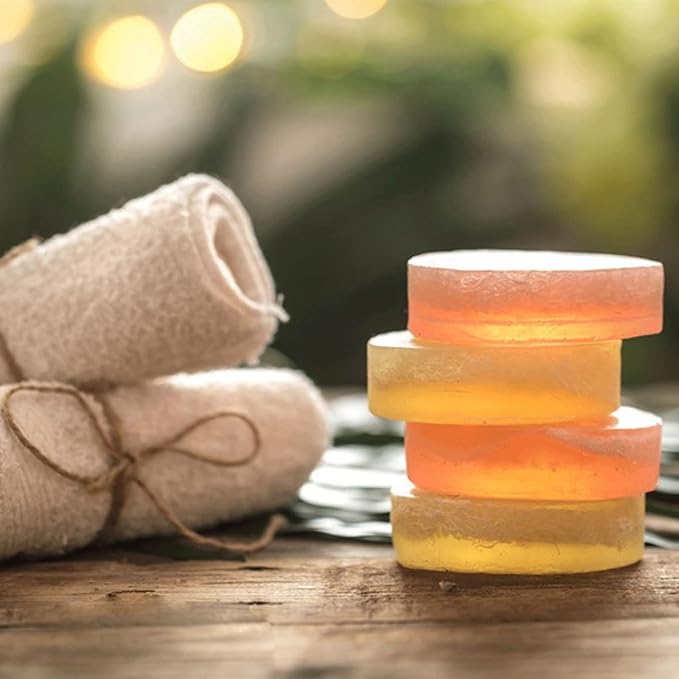 Round Soap Molds,2PCS Silicone Soap Molds for Soap Making 12Cavity Cylinder Silicone Mold for Lotion Bars,Bath Bombs,Shower Steamer,Shower Tablets, Beeswax,Candles