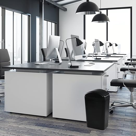 3.5 Gallon Plastic Swing Top Trash Can