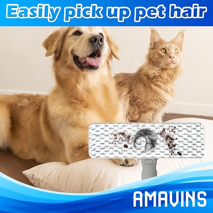 3 Pack Microfiber Cleaning Pads for Bona Mop for White Gray 18 inches, Reusable Microfiber Mop Pads for 18 Inch Mop, Hardwood Floor Replacement Cleaning Mop Pads, Machine Washes