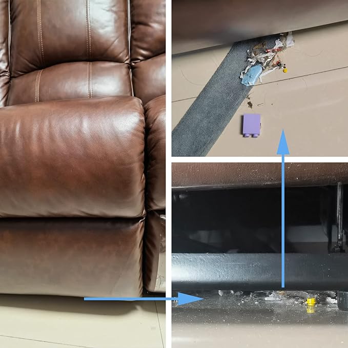 Under Appliance Duster Refills, 4 Pieces Gap Dust Cleaner ’s Replacement Sleeves. Reusable Microfiber Cloth Cover for Slim Dusting Tool Cleaning Gadgets. Grey by Jonbyi