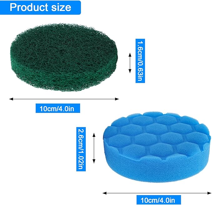 Electric Spin Scrubber Replacement Brush Heads Set, 10 Piece Replacement Brush Cleaning Kit for Cordless Power Scrubber, for Household Cleaning Brushes Kitchen Bathroom Floor Tile Car