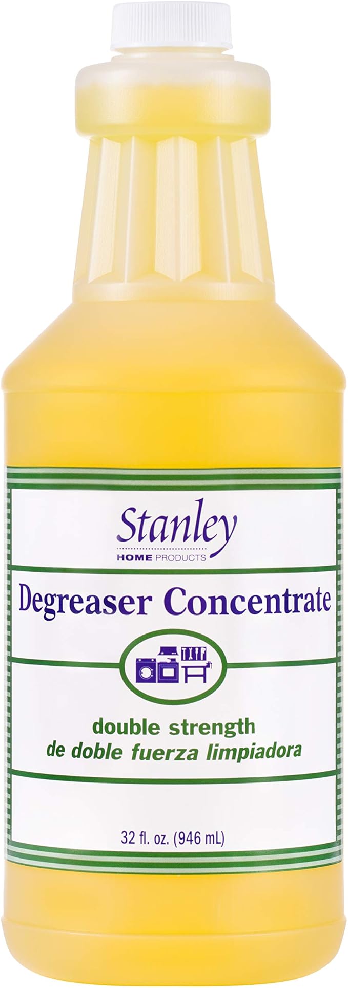 STANLEY HOME PRODUCTS Degreaser Concentrate PLUS Easy-To-Use Spray Bottle – Removes Stubborn Grease & Grime - Multipurpose Cleaner for Home & Commercial Use