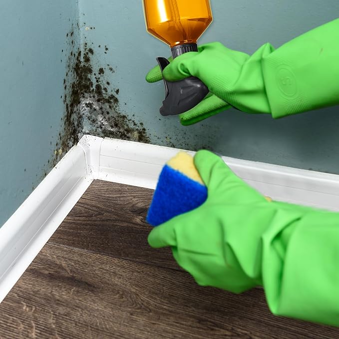 Baderke 2 PCS 360° Spray Bottle, 16 oz Upside Down Spray Bottles, Plastic Spray Bottles is Nice for Plants, Cleaning Solutions, Durable Nozzle w/Fine Mist and Stream Setting (Brown)