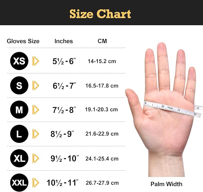 TitanFlex Disposable Nitrile Exam Gloves, 6-mil, Black, Heavy Duty, Latex Free, Food Safe for Cooking & Food Prep