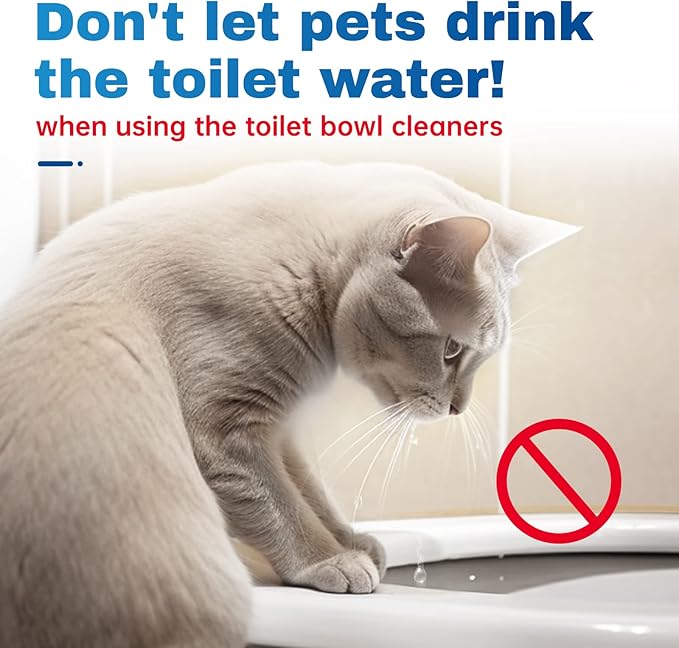 Vacplus Automatic Toilet Bowl Cleaner Tablets, Bathroom Toilet Tank Cleaner (12 PACK), VA-T165