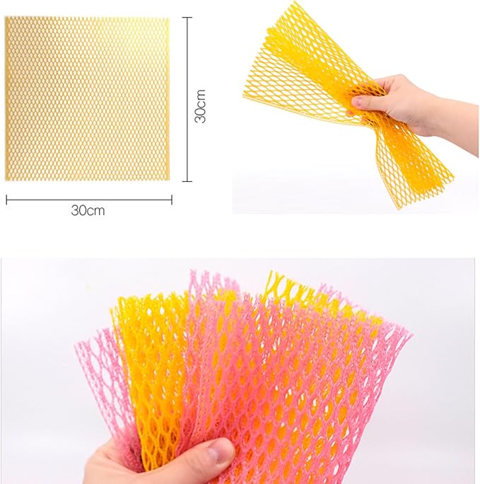 Net Scrubbers for Dishes/Innovative Mesh Dish Cloths for Washing Dishes, Quick Dry - No More Sponges with Smell / 11.5 by 11.5 inches/Advanced Raw Material-Polypropylene 100% (Mint5 Gray5)