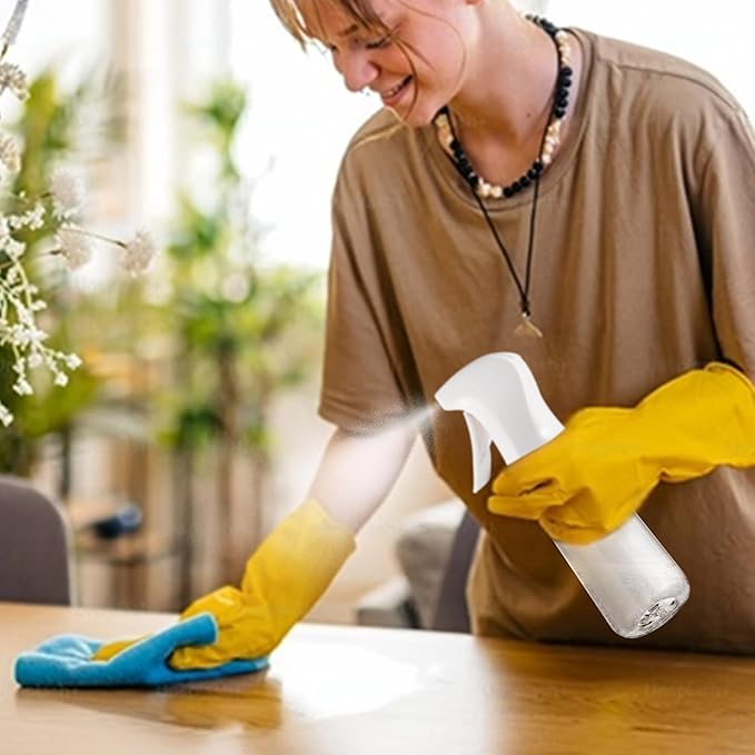 Spray Bottle for Hair (6.8OZ /200ML) Continuous Ultra Fine Mist Sprayer for Hair