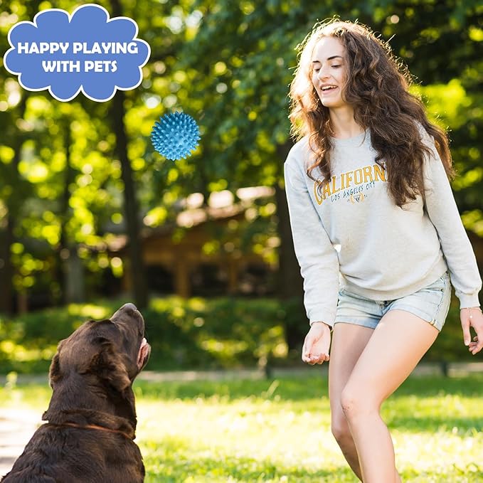 Dryer Balls Laundry Anti Static - 6 Pack Reusable Plastic Clothes Drying and Fluffing Fabric Softener Balls 3 inches Assorted Colors