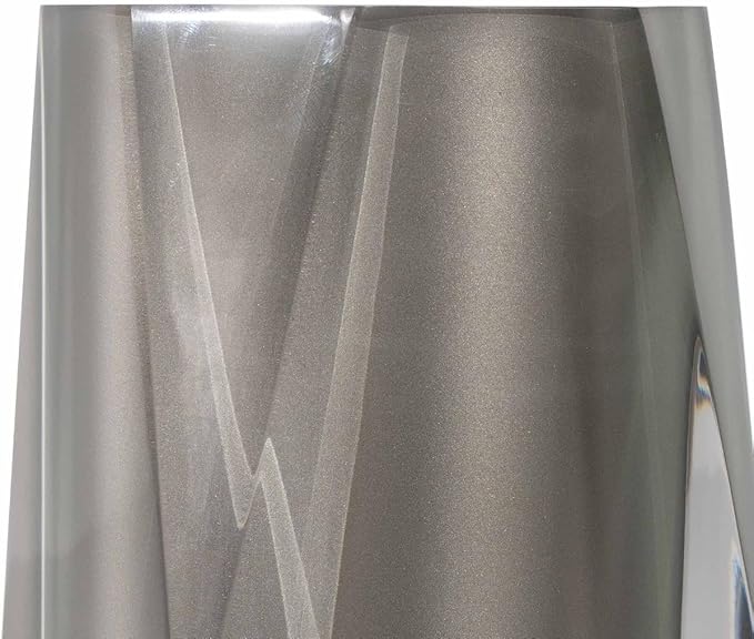 Faceted Toilet Brush, Cast Resin, Anti-Slip Pads, Sold Individually, Gray