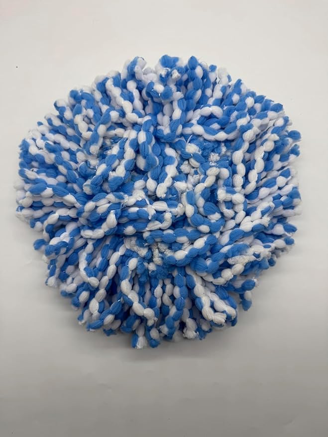 6 Pack Spin Mop Replacement Heads Compatible with Ocedar RinseClean 2 Tank Mop System,Microfiber Mop Refill Heads for O Cedar Cleaning All Hard-surfaced Floor