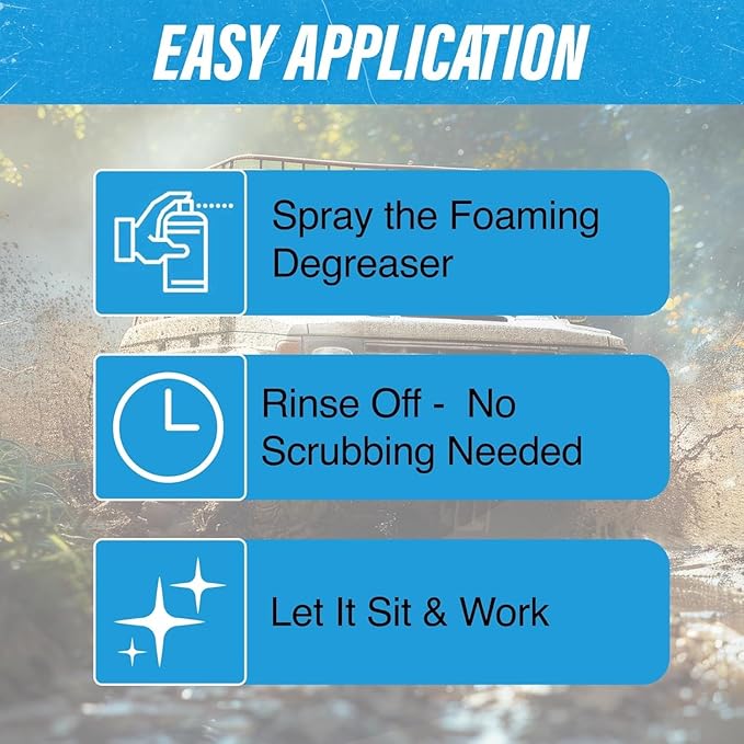 RidABull Engine Degreaser- Premium Cleaner β Heavy Duty Automotive Degreaser for Engine Bay, Car, and Automotive Parts β 16oz Spray