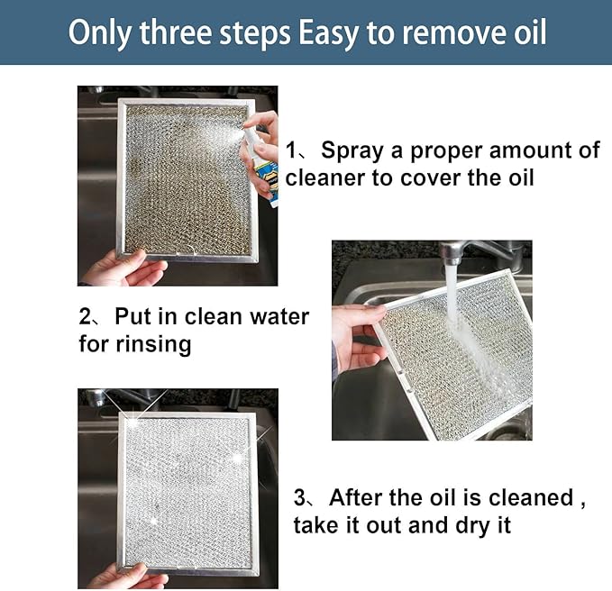 2 PCS Magic Degreaser Cleaner Spray, Magic Degreaser All Purpose Cleaner Spray Cleaner Spray Kitchen Cleaner Spray Degreaser