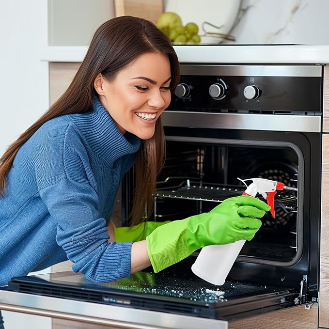 16 Oz Spray Bottle (12 Pack),Spray Bottles for Cleaning,Reusable Empty Refillable Solutions Plastic Bottle,Spray Bottle Bulk for Garden,Plants,Water,Kitchen and Commercial