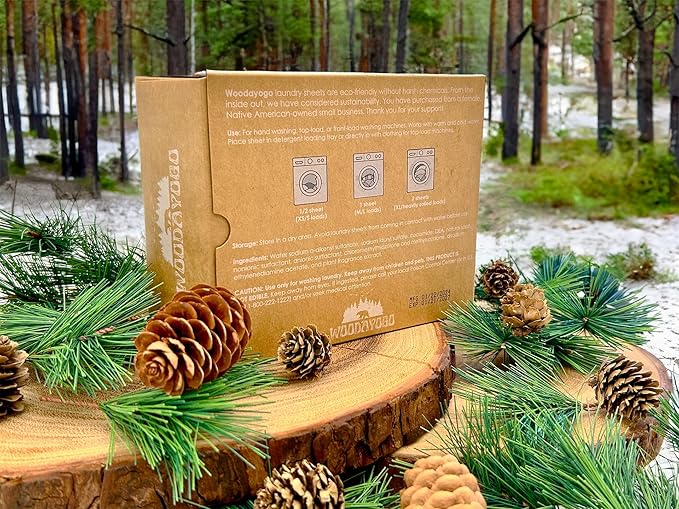 Laundry Detergent Sheets – Eco-Friendly, Hypoallergenic, Plant-Based Detergent for Sensitive Skin, Recycled Packaging, Liquid-Free Travel-Friendly Laundry Soap Strips (Up to 160 Loads, 80 Sheets)