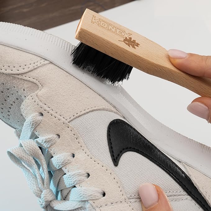 KONEX Laundry Brush - European Economy Laundry Brush for Stains on Clothes, Incredible Stain Remover with Sturdy Bristles, Convenient Handheld Design for Effortless Cleaning