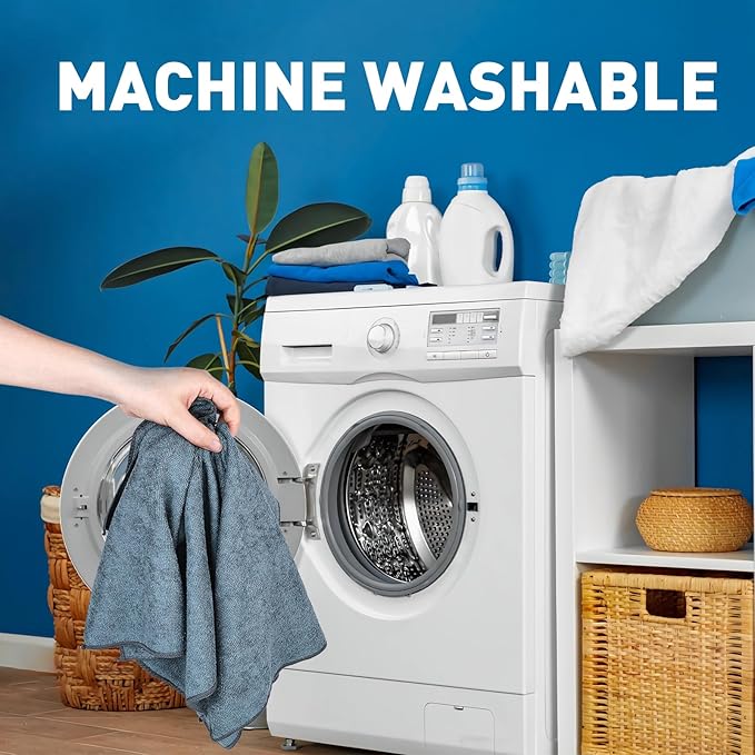 Microfiber Cleaning Cloths Bulk Pack-150 Pack, Microfiber Towels Bulk, Towels for Cars, Cleaning Rags Gray (12x12 inches)