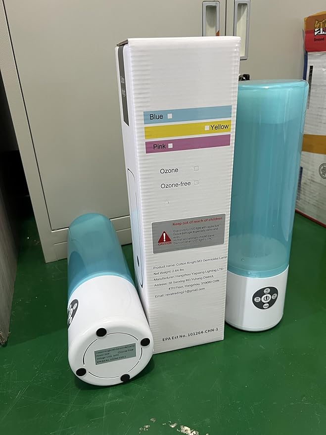 UV Light Sanitizer, 55w 254nm UVC Lamp for Room Surface Disinfection, Kills Bacteria Molds Dust Mites up to 750 sqft, Home/School/Hotel/Travel, 1Y Warranty (Gold Ozone Free)